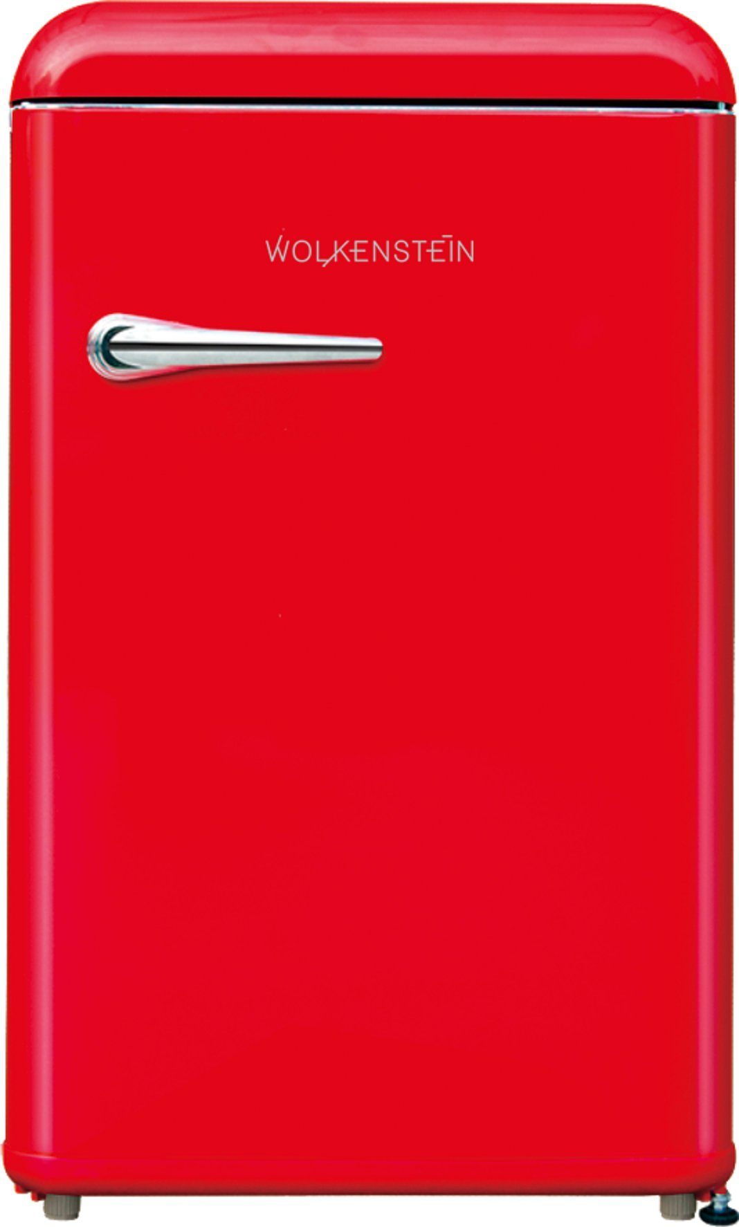 Wolkenstein WKS125RT Kühlschrank FR Rot