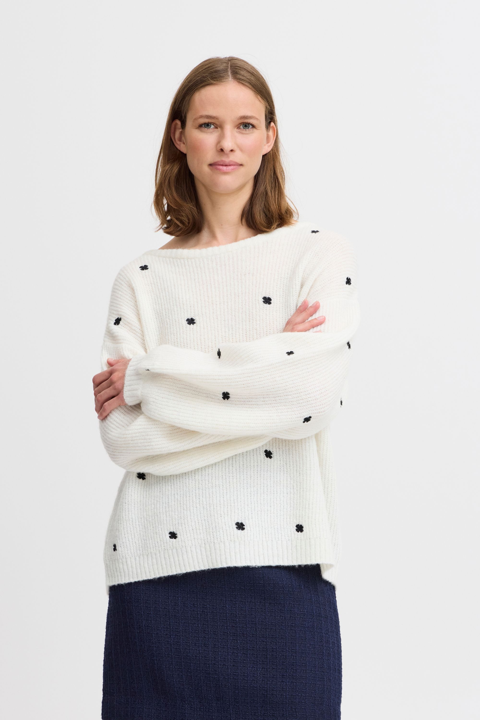 b.young Strickpullover Strickpullover