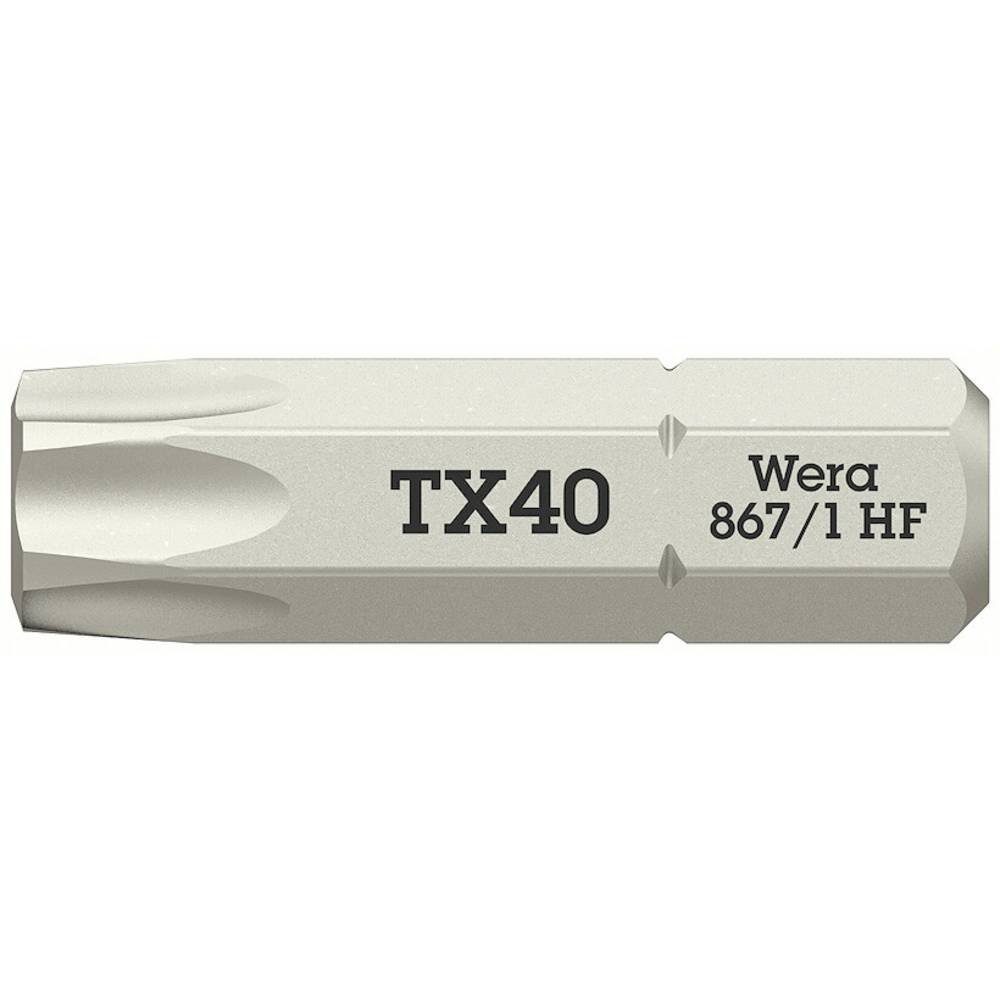 Wera Torx-Bit TORX® HF Bits mit Haltefunktion, TX 40 x 25 mm