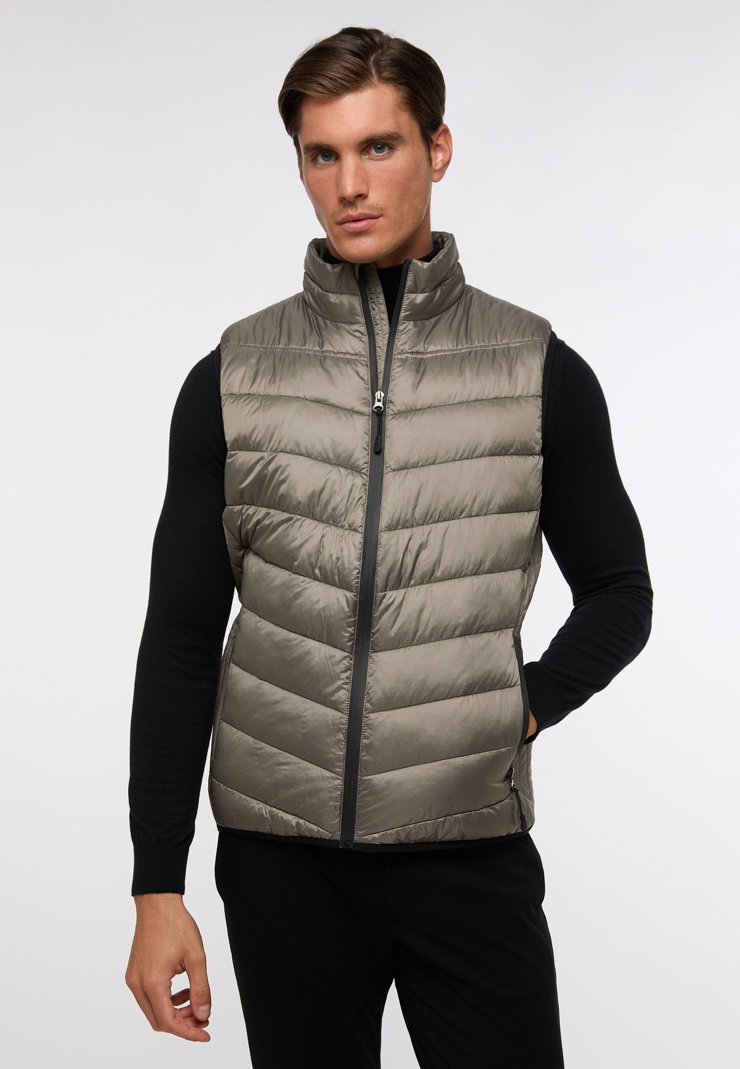 grau Steppjacke Eterna