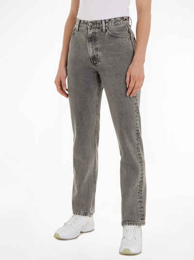 Tommy Джинси Straight-Jeans JULIE UHR STR DG5139 mit Logobadge und Logostickereien