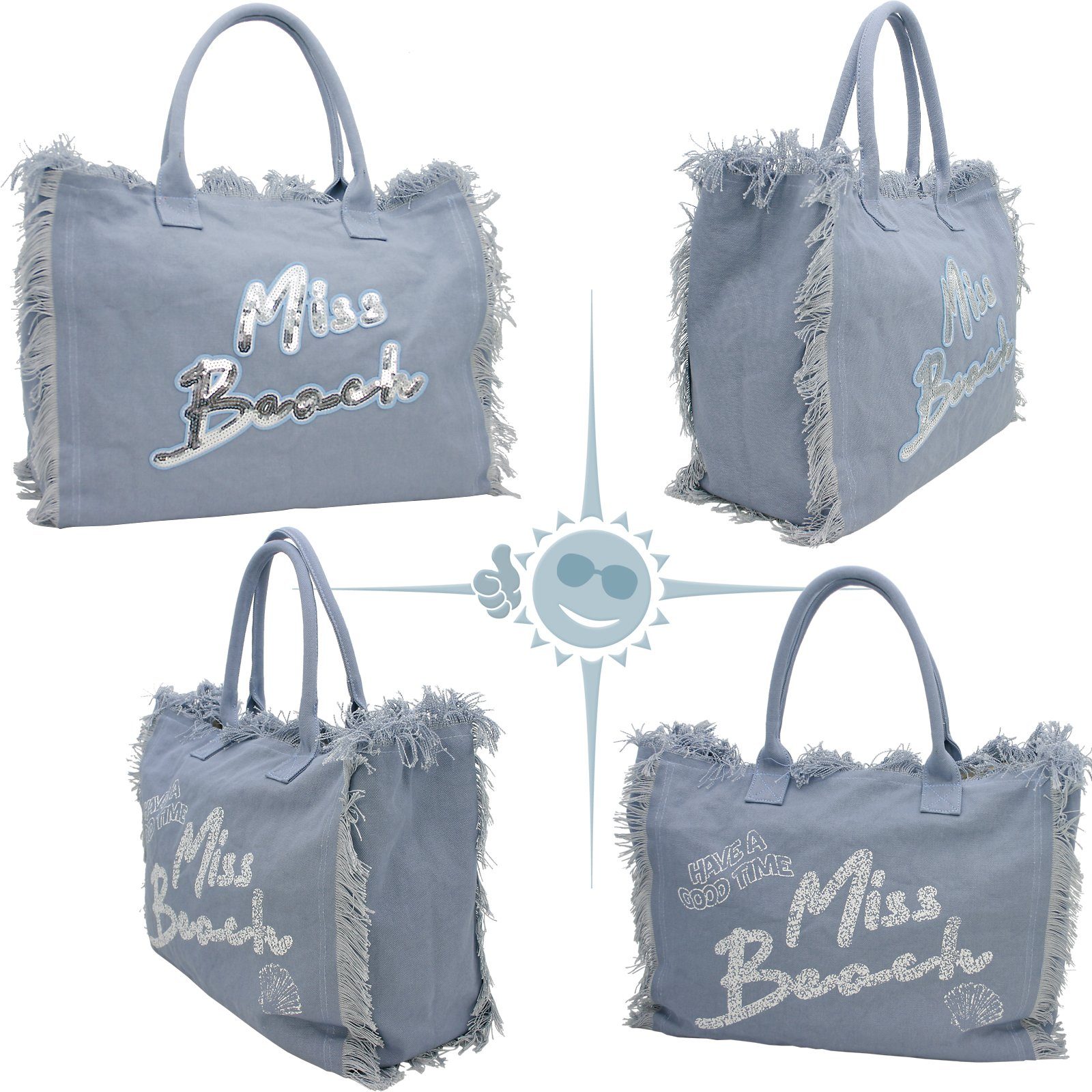 Miss Beach Strandtasche - Badetasche mit günstig online kaufen