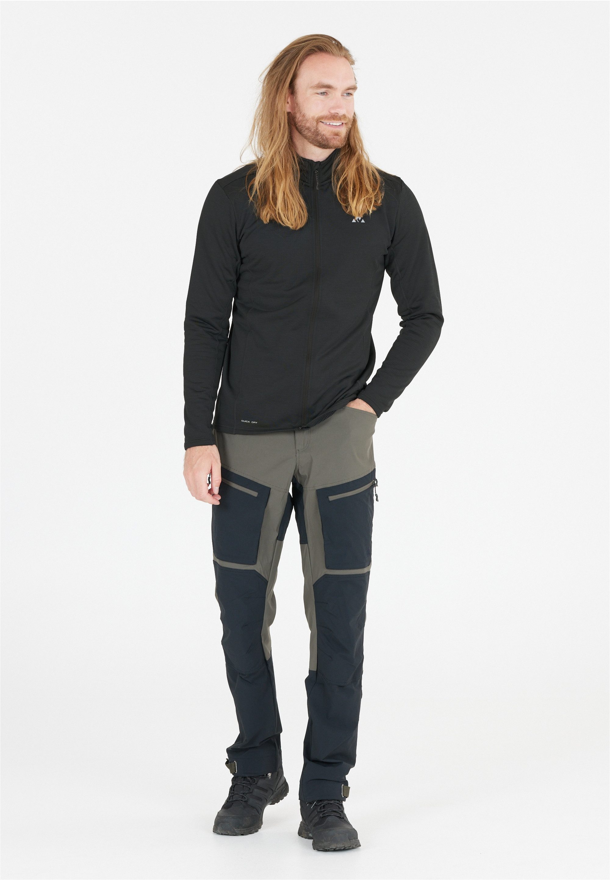 WHISTLER Fleecejacke Kalle mit feuchtigkeitsregulierenden Eigenschaften