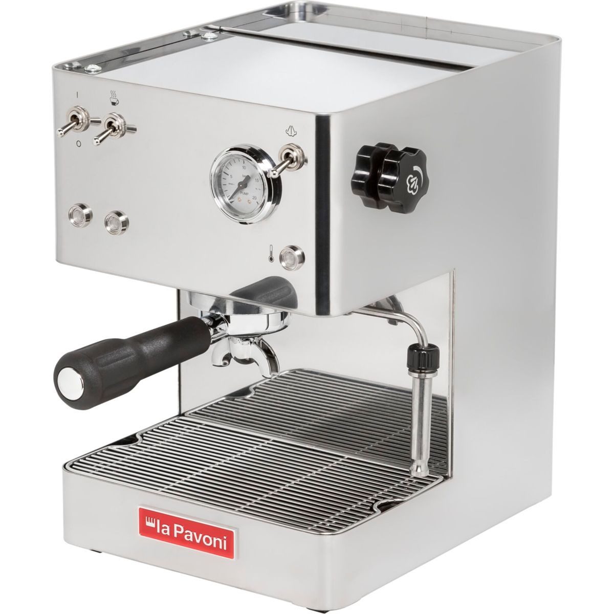 La Pavoni Siebträgermaschine New Casa Bar steel