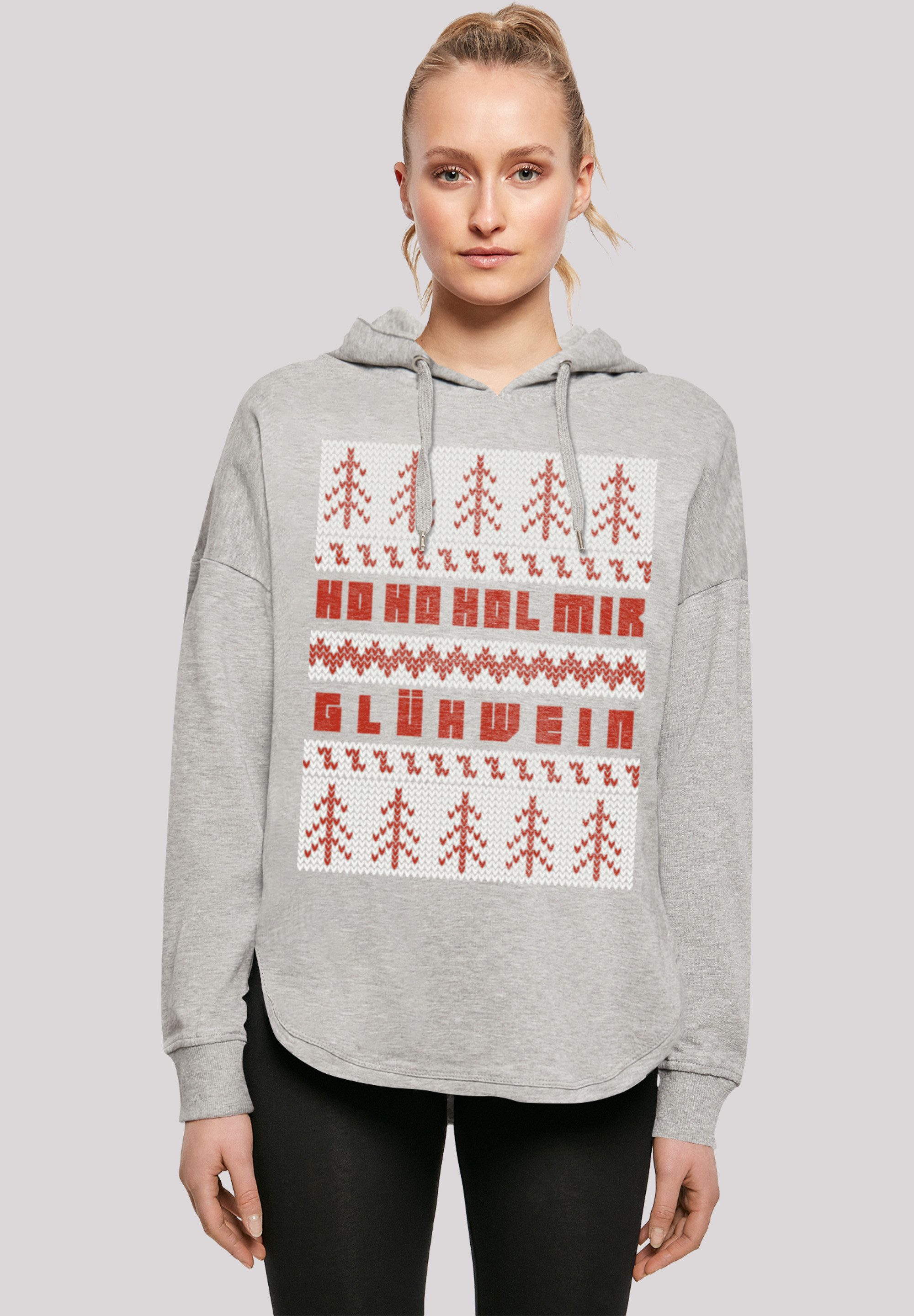 F4NT4STIC Kapuzenpullover Ho Ho Hol mir Glühwein Weihnachten Print günstig online kaufen
