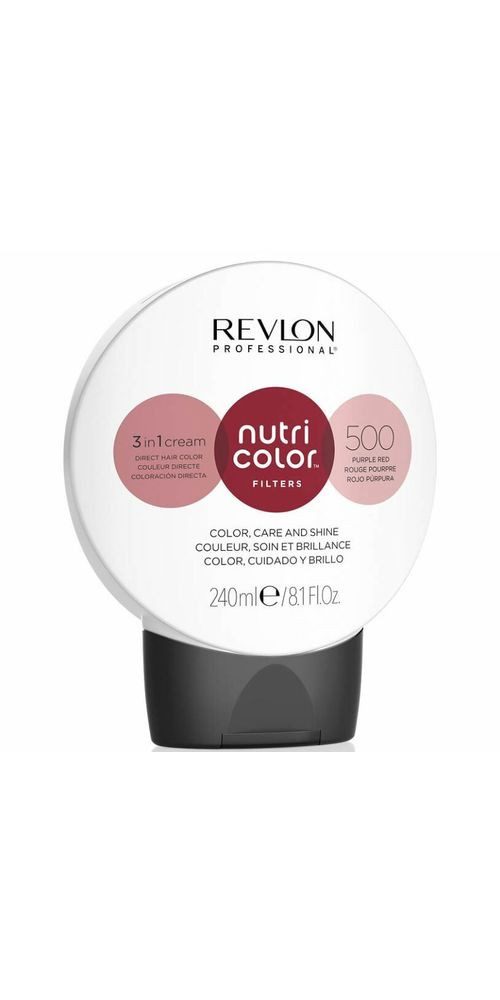 Revlon Haarfarbe Revlon Nutri Color Filters 500 Purple Red 240ml