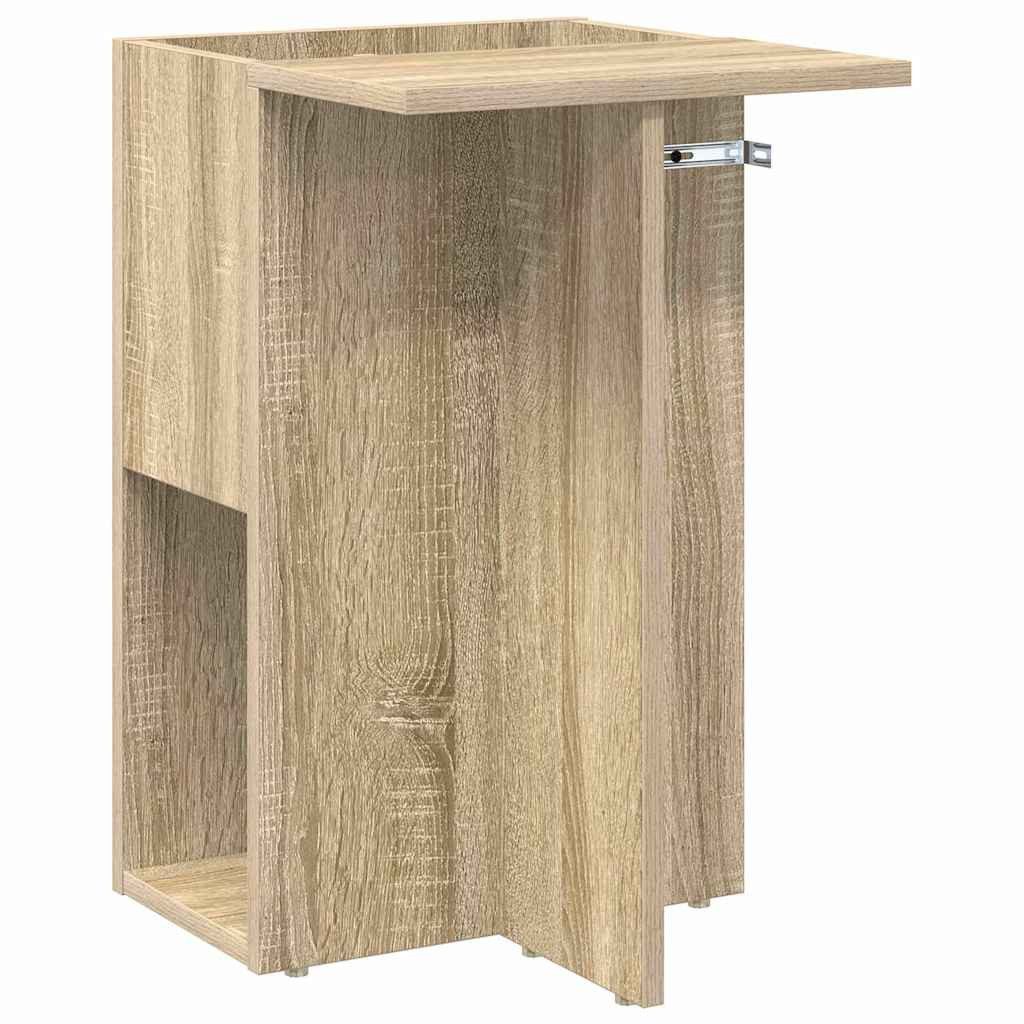 vidaXL Beistelltisch Beistelltisch Sonoma-Eiche 35 x 40 x 55 cm Holzwerkstoff (1-St)
