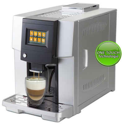Acopino Kaffeevollautomat Vincensa, Cappuccino und Latte macchiato auf Knopfdruck, One Touch, Farbdisplay