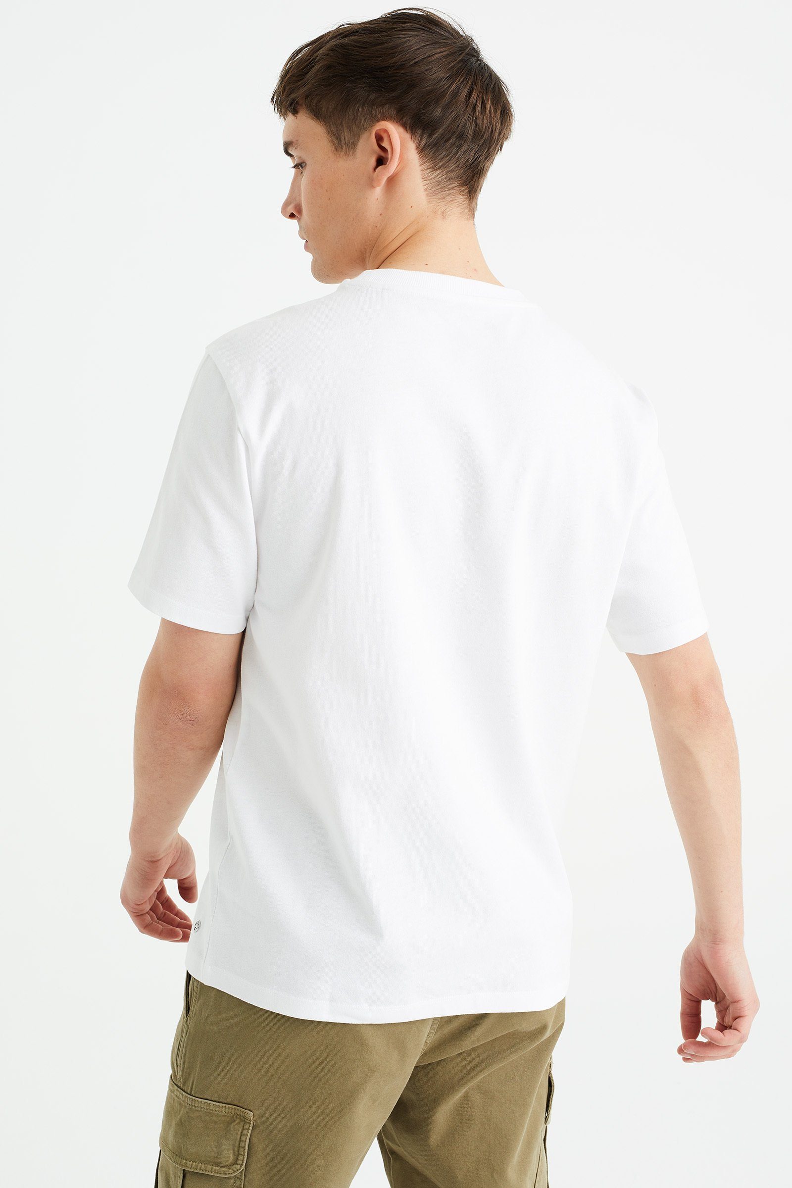Fashion Weiß T-Shirt WE (1-tlg)
