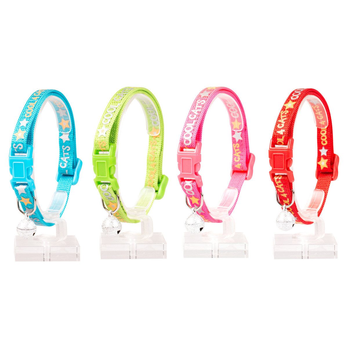 DUVO+ Katzen-Halsband Katzenhalsband Cool Cats Nylon