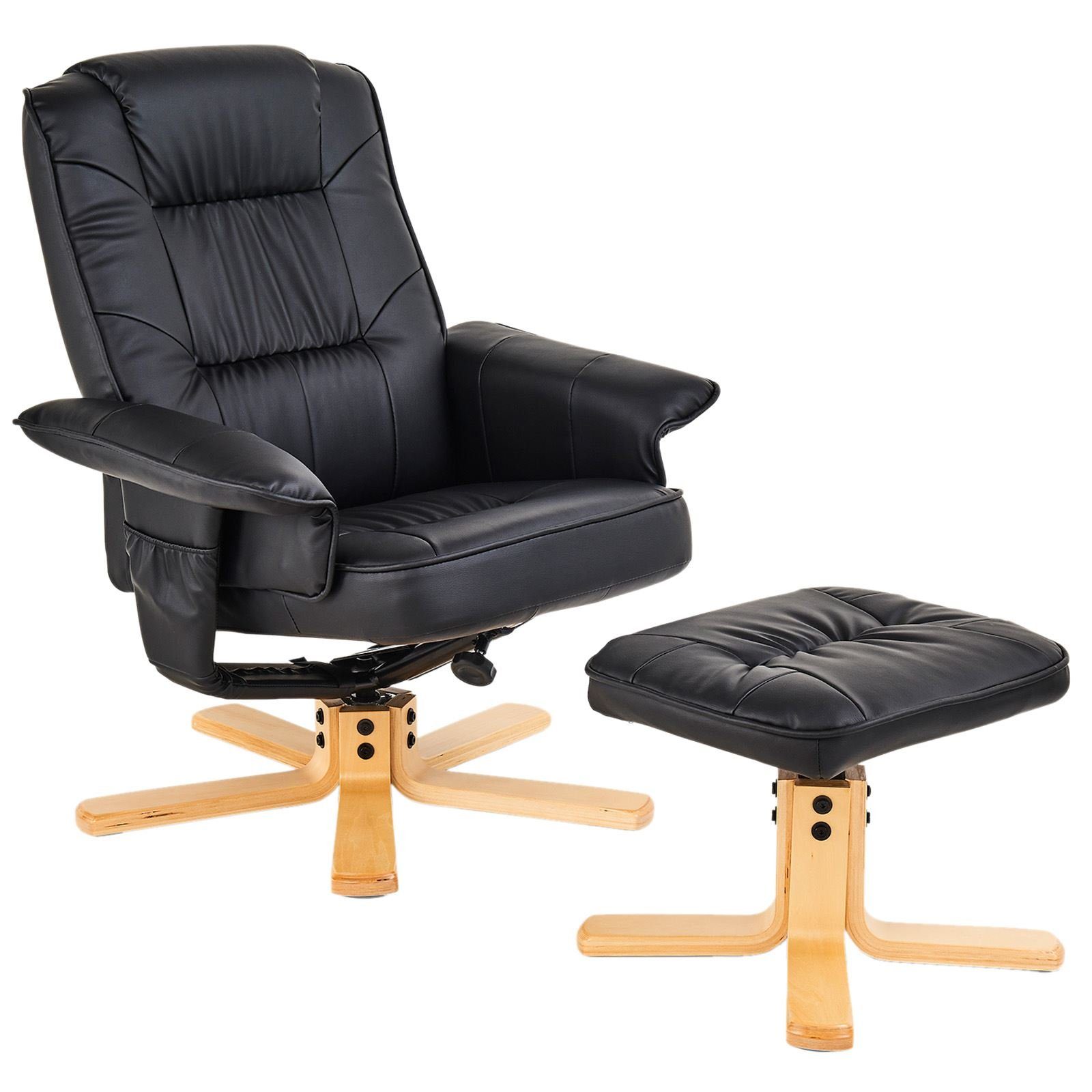 IDIMEX Relaxsessel CHARLY, Fernsehsessel mit Hocker, günstig online kaufen