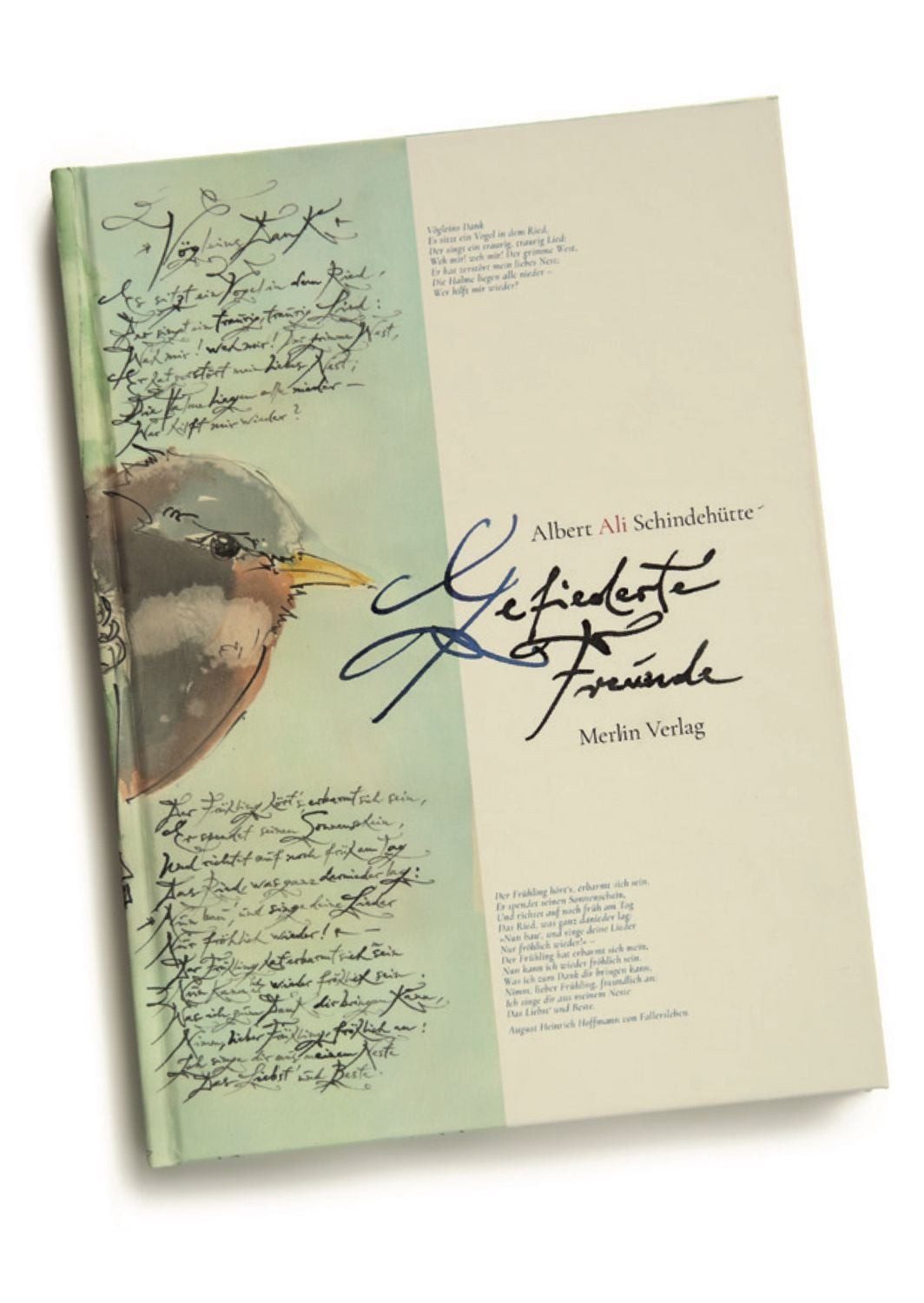Belletristik Gefiederte Freunde Vogel Zeichnungen mit Vogel Gedichten Albert Schindehütte