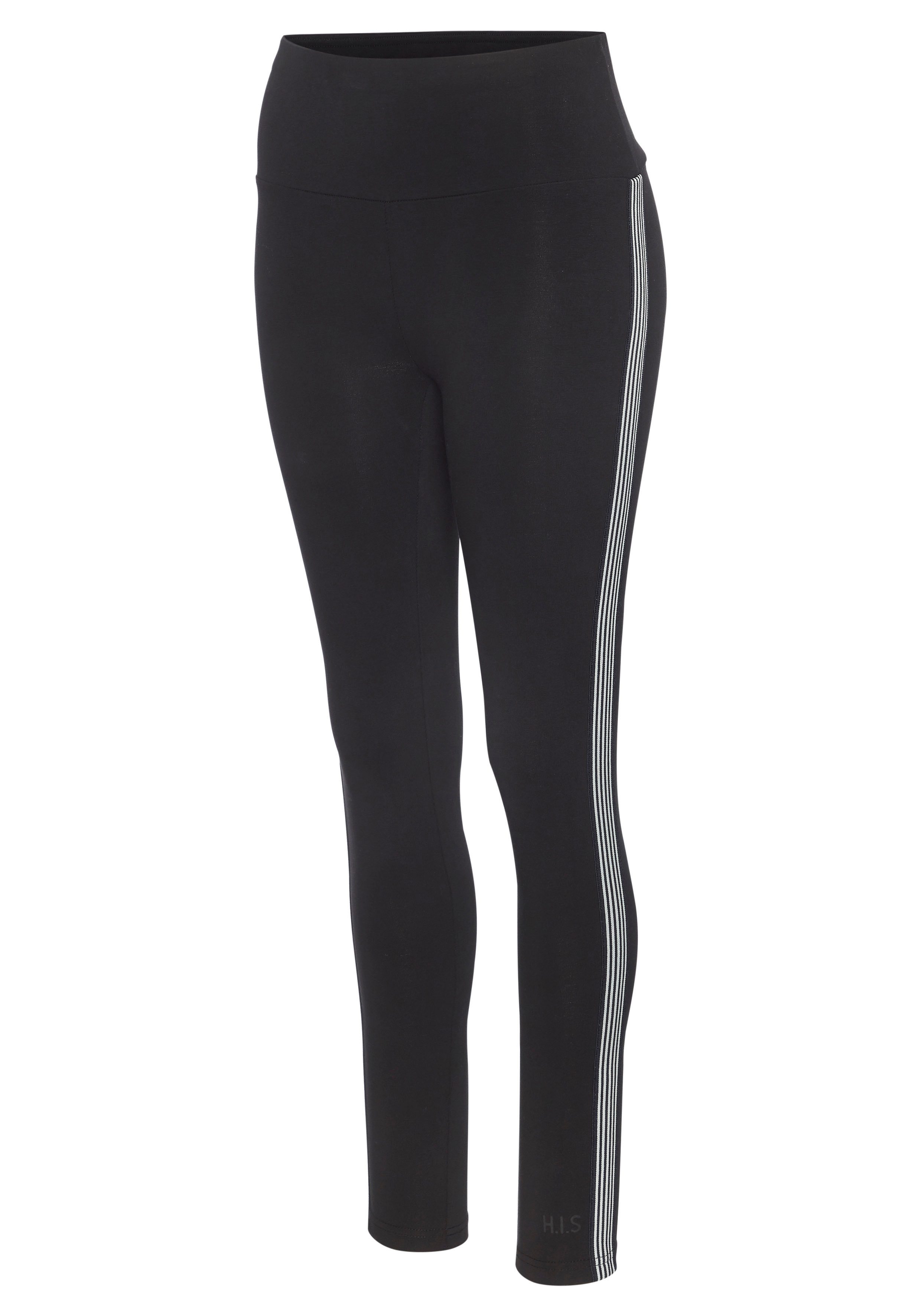 H.I.S Leggings mit Streifentape