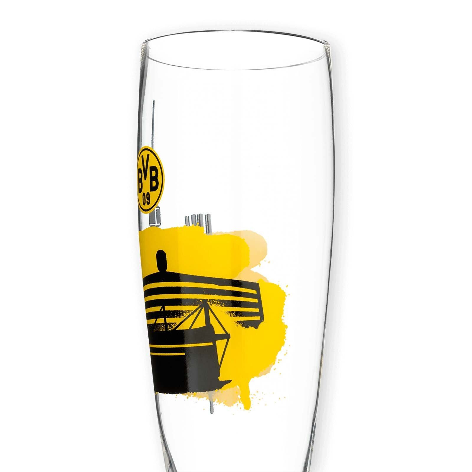 BVB MERCHANDISING Bierglas BVB Weizenglas, 1-tlg., Glas