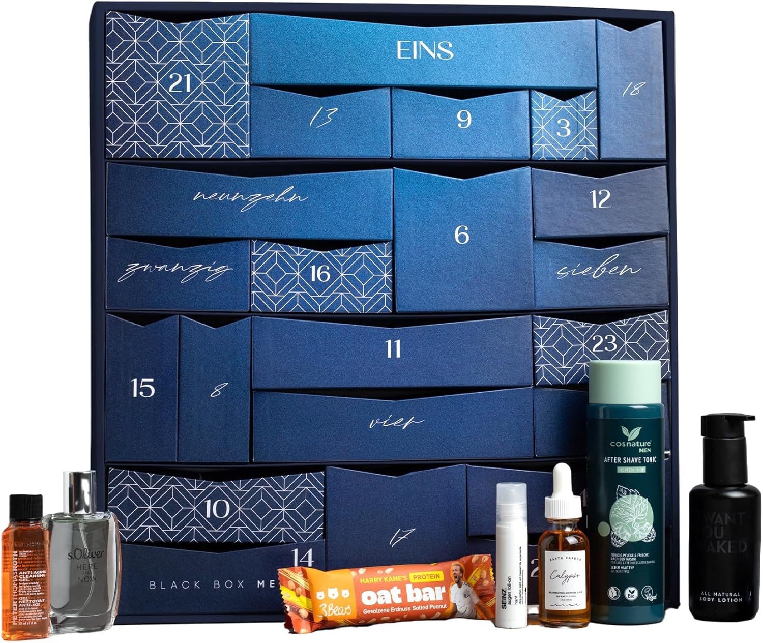 Christian Wippermann Kosmetik-Adventskalender Männer Adventskalender Black günstig online kaufen