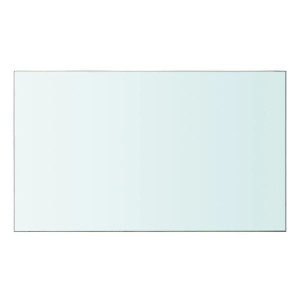 furnicato Wandregal 50 x Transparent 2 Glas 30 cm Regalböden Stk