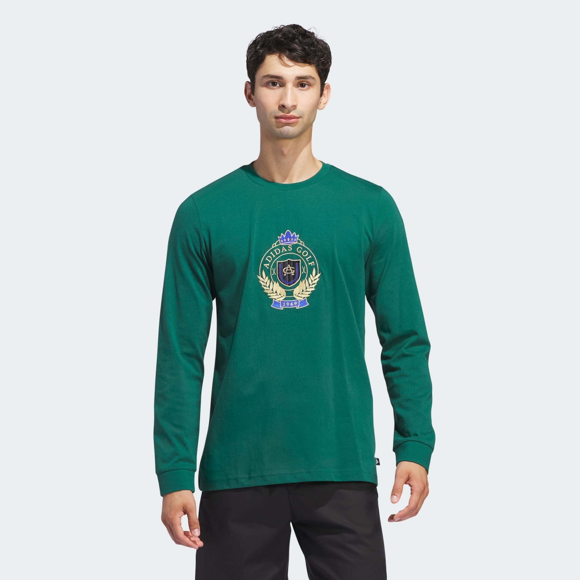 adidas Performance Funktionsshirt GO-TO CREST GRAPHIC LONGSLEEVE Collegiate Green