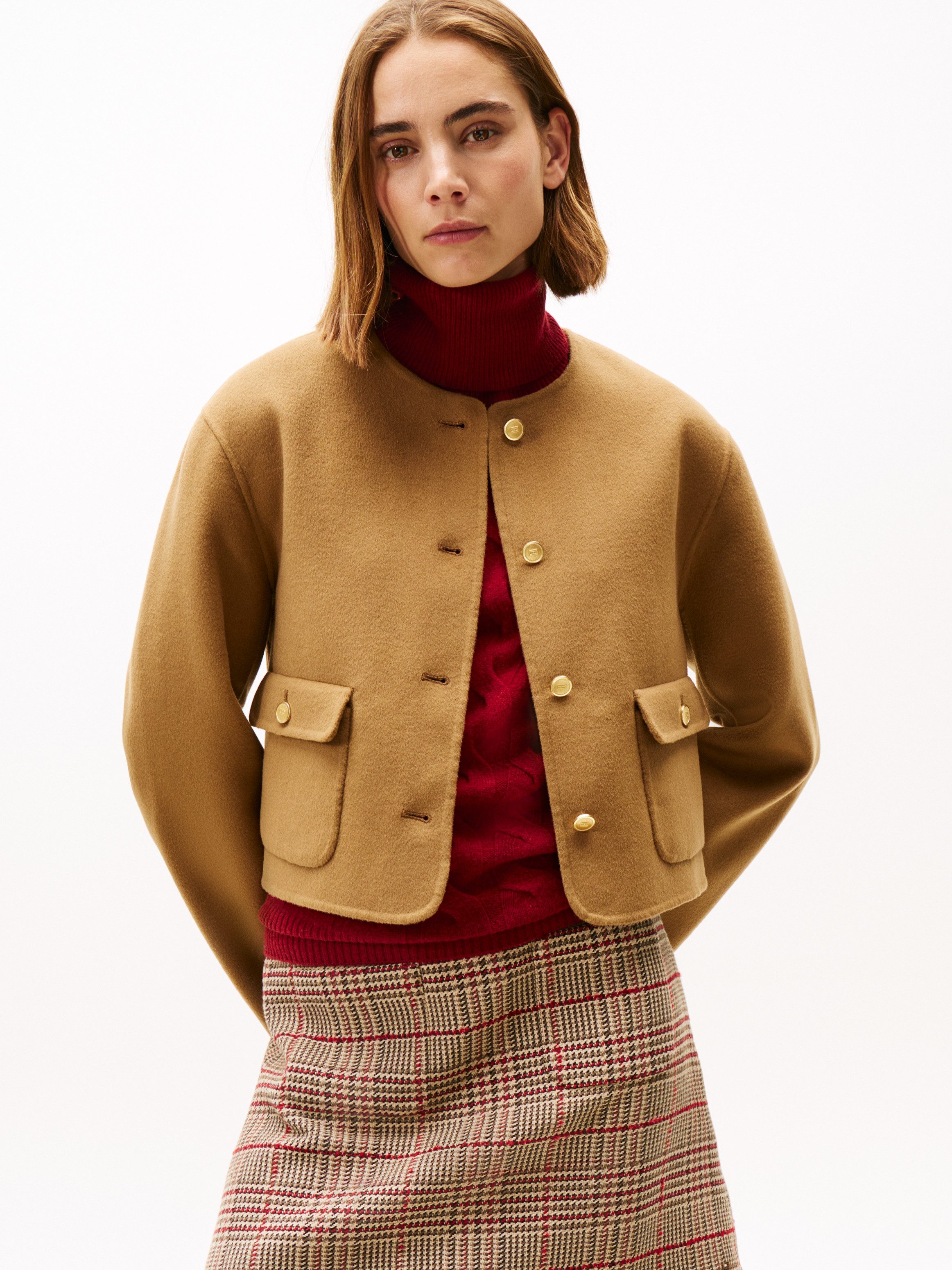 Tommy Hilfiger Kurzjacke DF WOOL BLEND günstig online kaufen