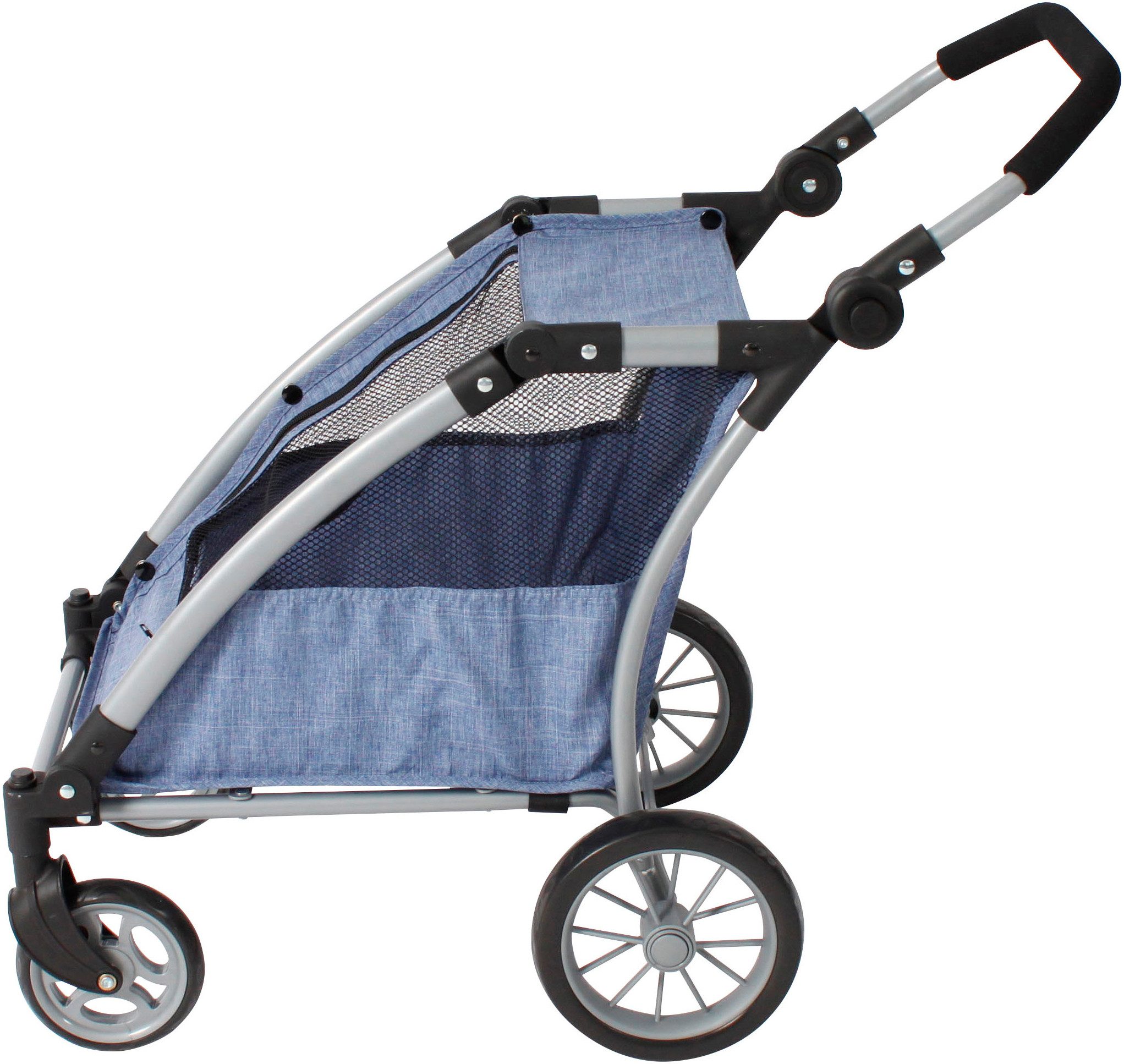 CHIC2000 Puppen-Zwillingsbuggy Puppen-Trailer Roadster, für zwei Puppen – Bild 2 von 4