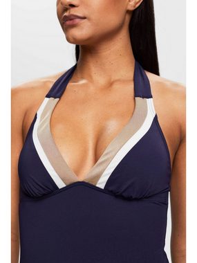 Esprit Tankini-Top Wattiertes Neckholer-Bikinitop