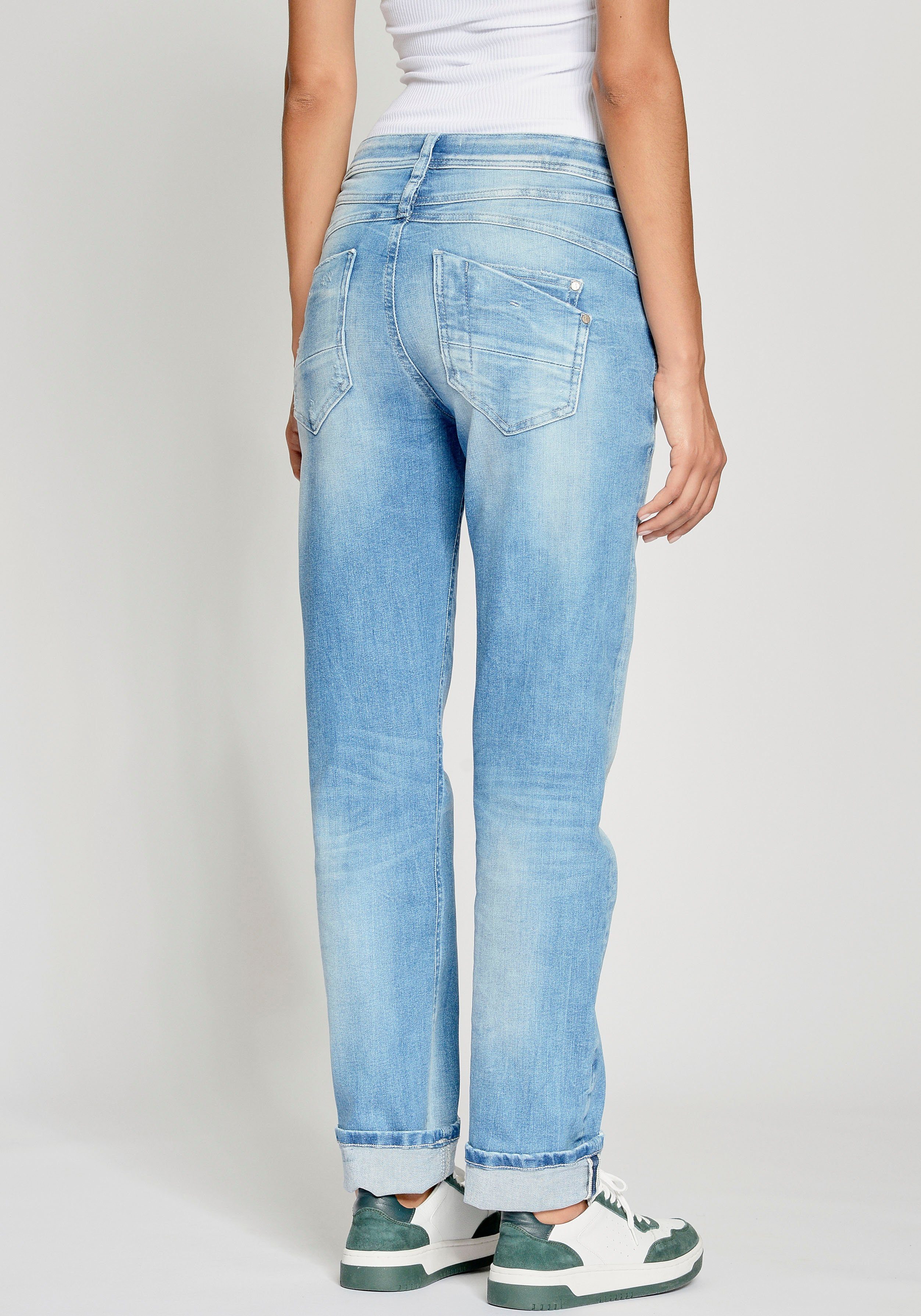 GANG Loose-fit-Jeans 94AMELIE STRAIGHT günstig online kaufen