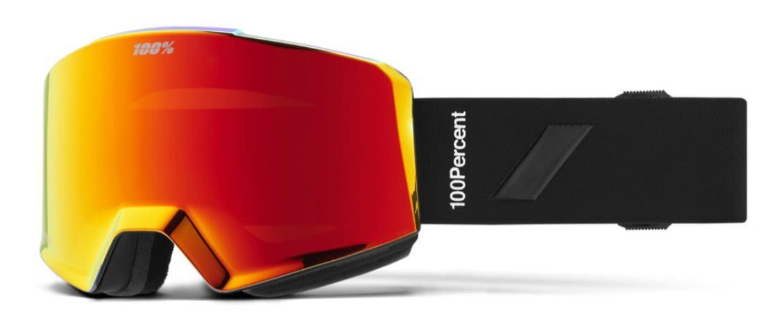 100% Skibrille 100% Norg Hiper Accessoires HiPER Vermillion - Red ML Mirror