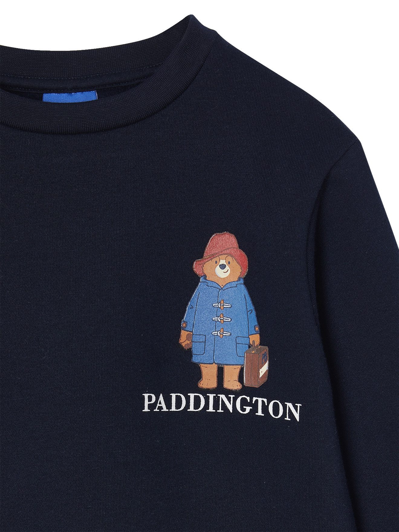 vertbaudet Fleecepullover Kinder Sweatshirt mit Bärenmotiv PADDINGTON