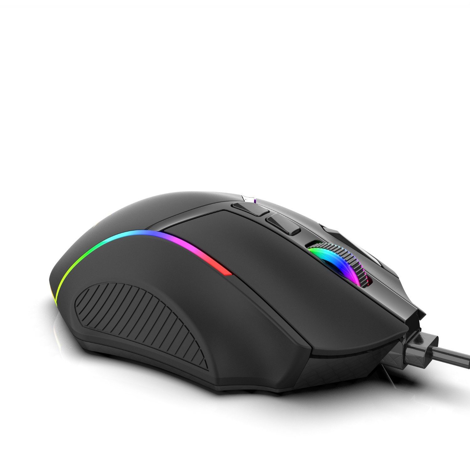 INCA Rgb 12.800 DPI Makrotasten Gaming Maus 12 Programmierbare Tasten Gaming-Maus