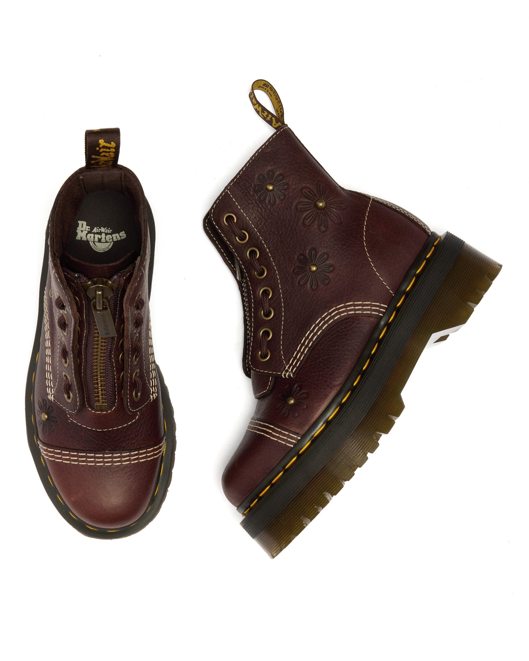 DR. MARTENS Sinclair Flower Plateaustiefelette Plaeau, Stiefelette, Front Z günstig online kaufen
