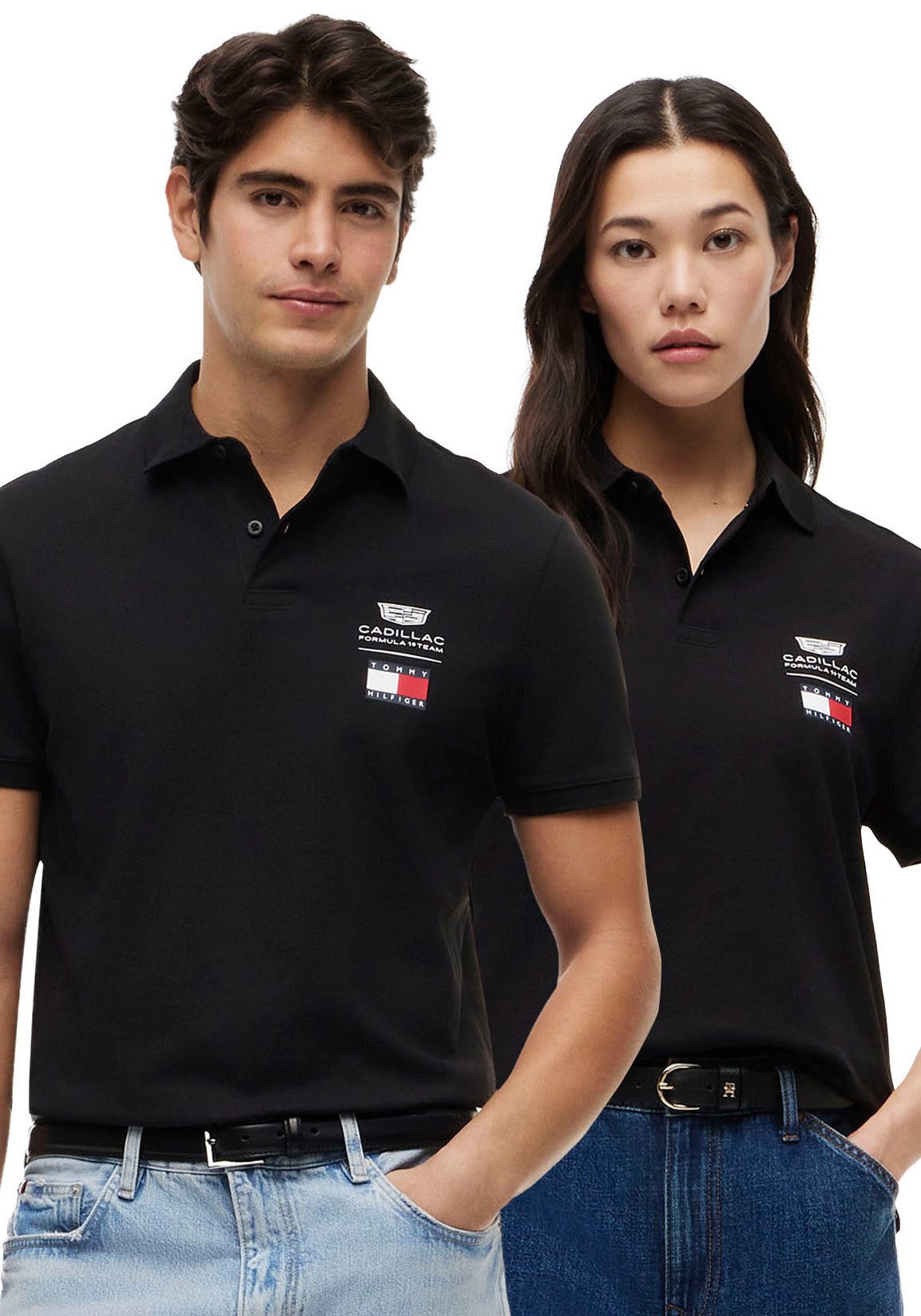 Tommy Hilfiger Poloshirt TH x Cadillac Formula 1 Team LOGO Unisex Special Collection Formula1