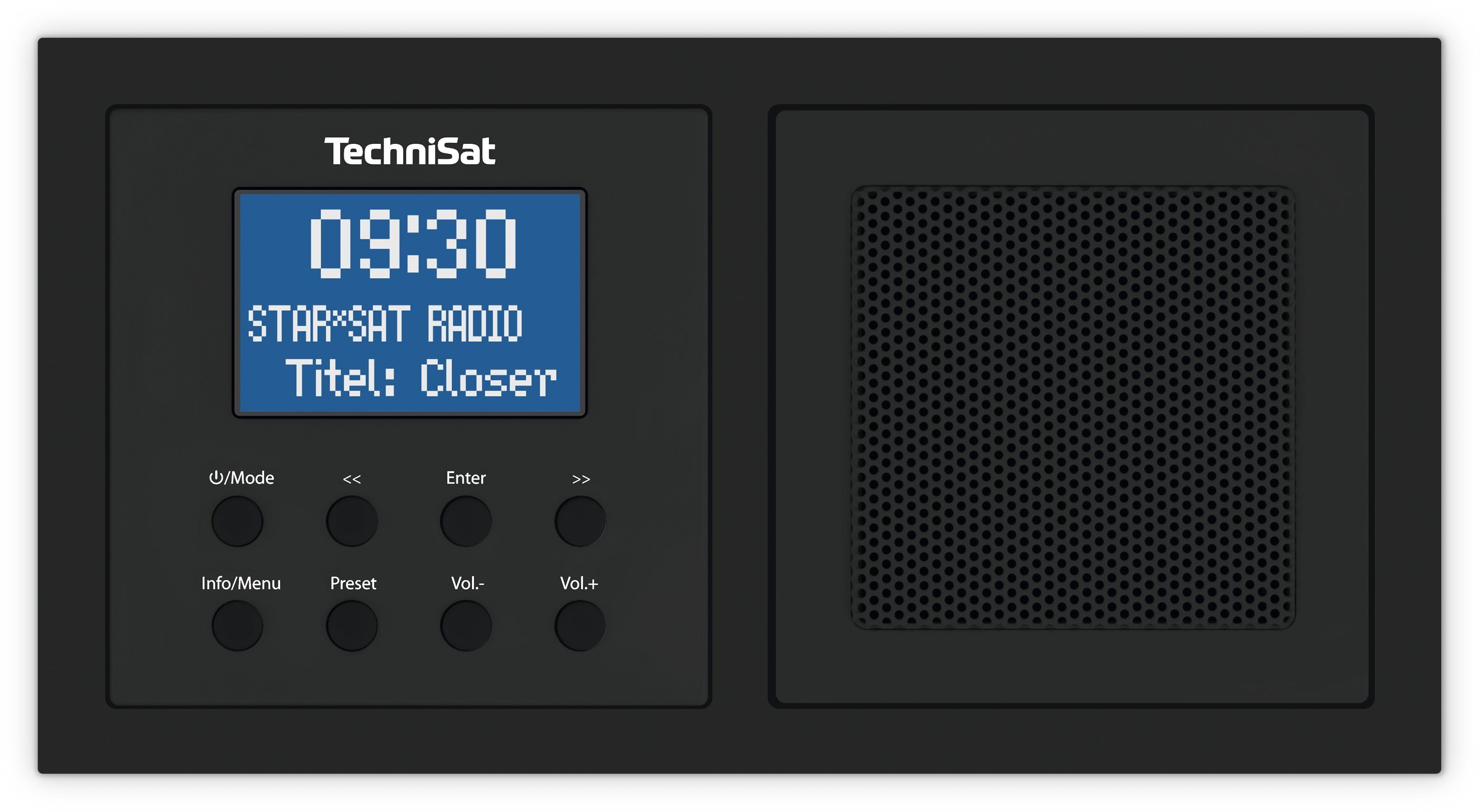 TechniSat TechniSat DIGITRADIO UP 1 Steckdosenradio DAB+, UKW Bluetooth®  Weckfu Radio