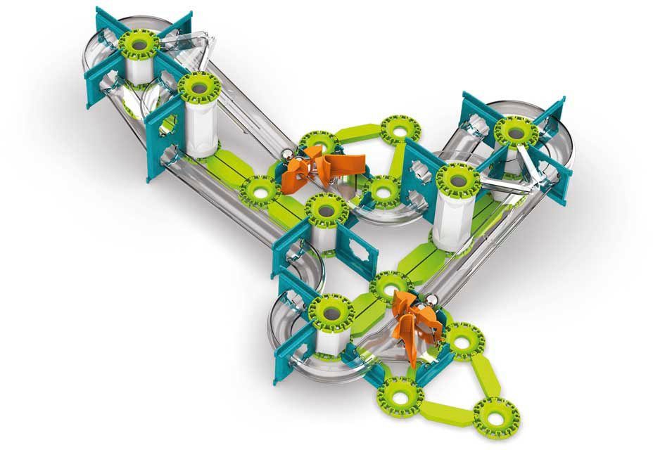 GEOMAG™ (67 Track, Geomag™ aus Mechanics Race recyceltem St), Gravity, Material Recycled Magnetspielbausteine