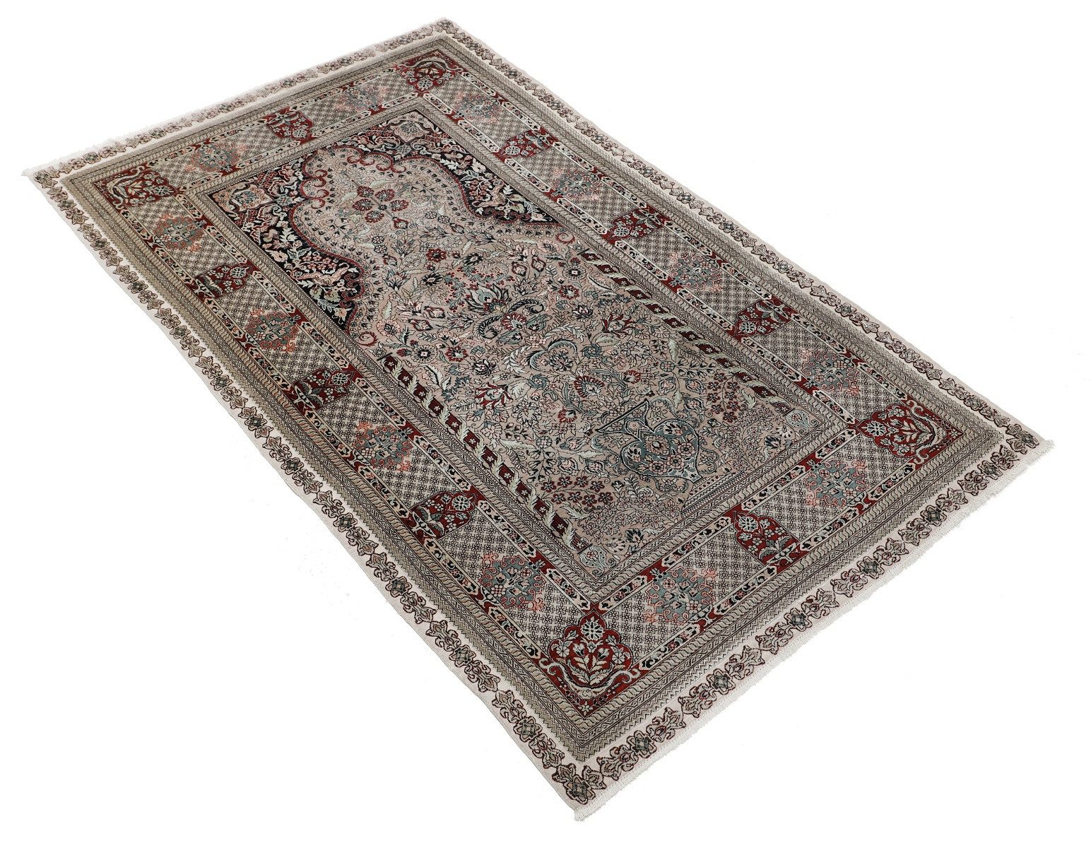 Carpet Avenue Teppich Hereke Seide 152x92, Rechteck, Höhe: 5 mm