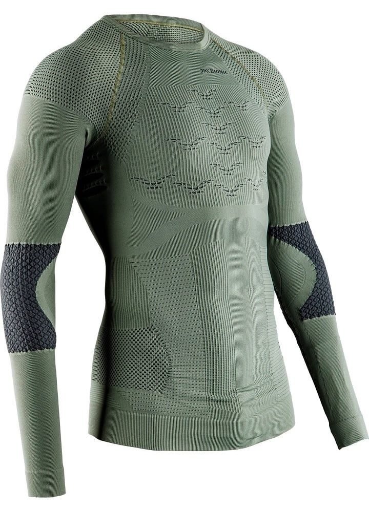 X-Bionic Langarmshirt X-Plorer Energizer 4.0 (Combat) Unterwäsche olivegrün Herren