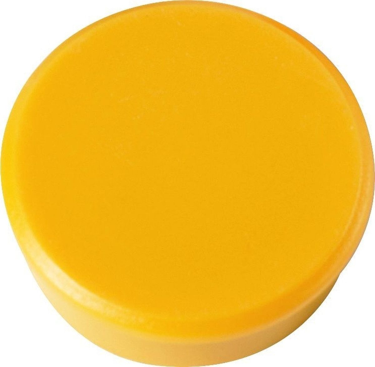 Magnet Kraftmagnet Metall Kunststoff 38mm TG 2500 g gelb VE=10 Stück.