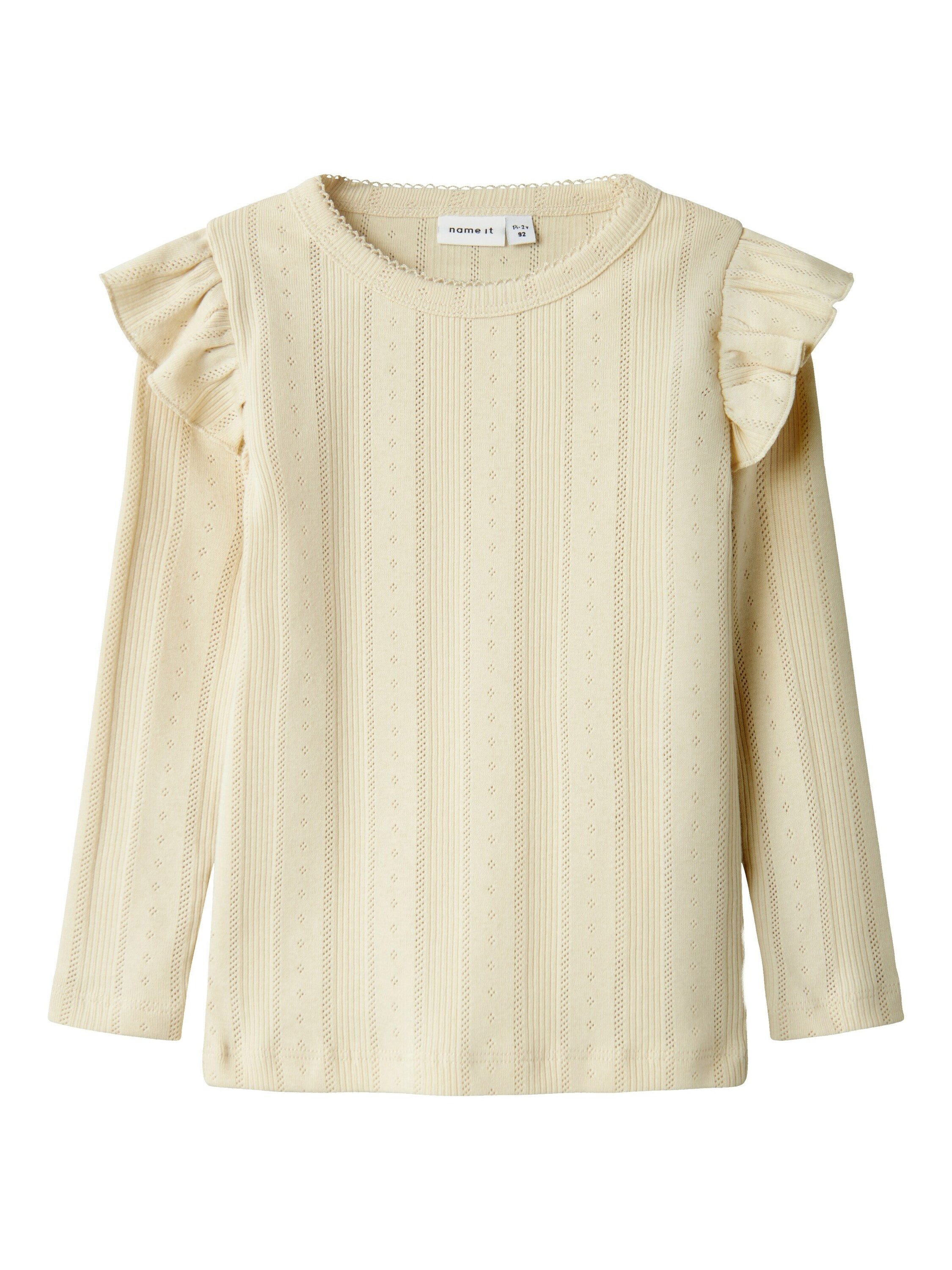 Name It Sweatshirt NMFJulia (1-tlg) Lochmuster günstig online kaufen