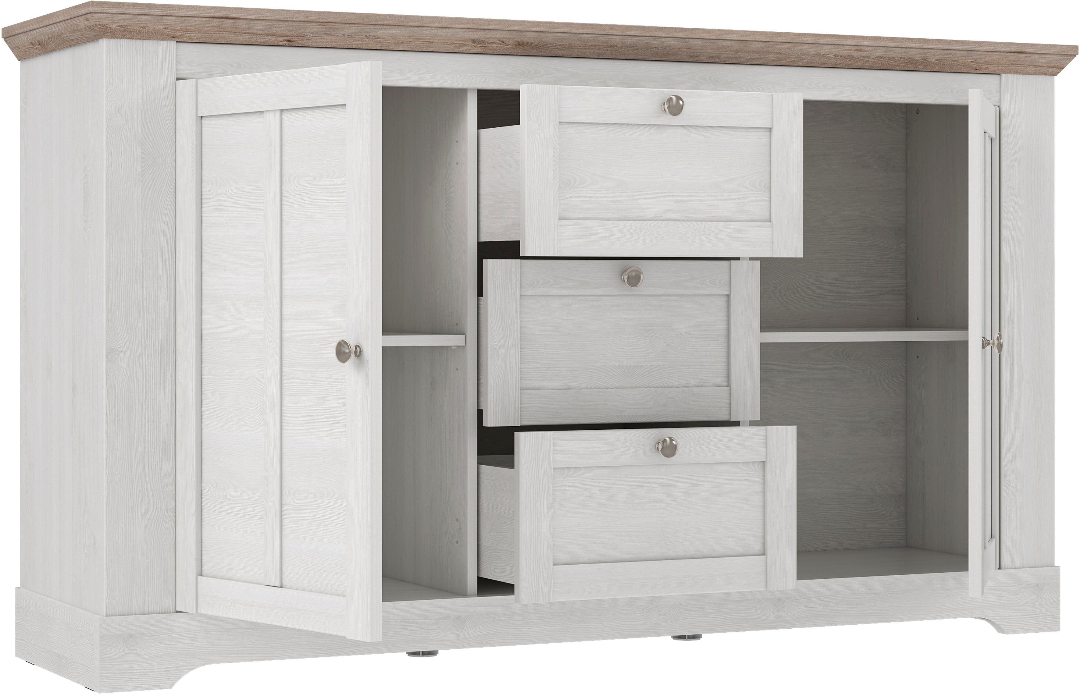 FORTE Kombikommode Iloppa, im Landhausstil
