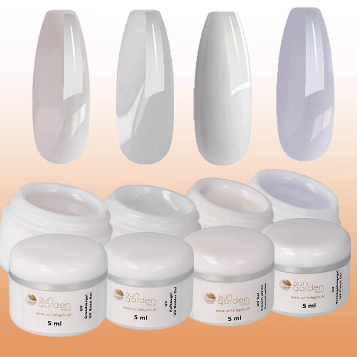 Sun Garden Nails Nagellack-Set Nagelstudio Starterset klein - UV Gel Set