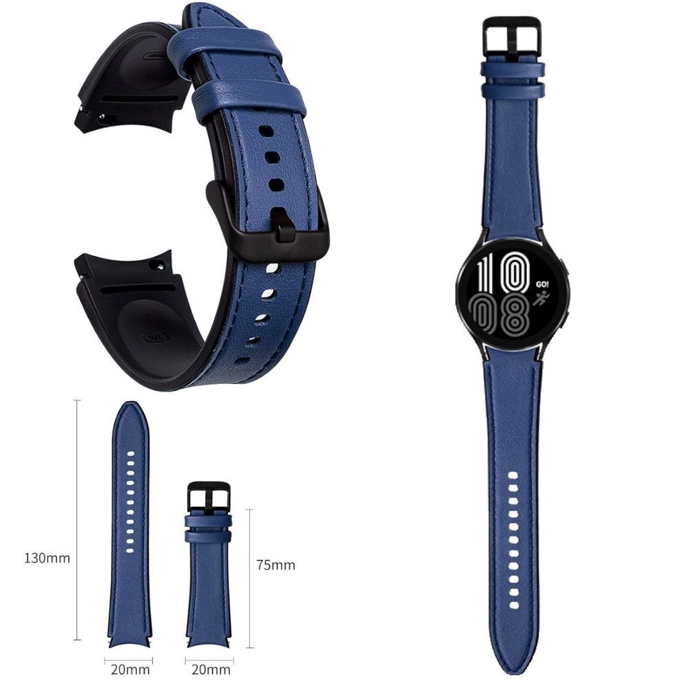 Wigento Smartwatch-Armband Für Samsung Galaxy Watch FE 6 5 4 Normal Pro Classic alle Größen Band