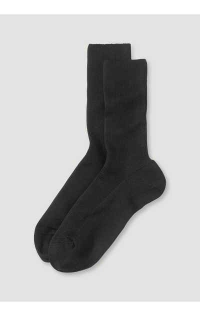 Hessnatur Socken im 2er-Pack aus reiner Bio-Baumwolle (2-Paar)
