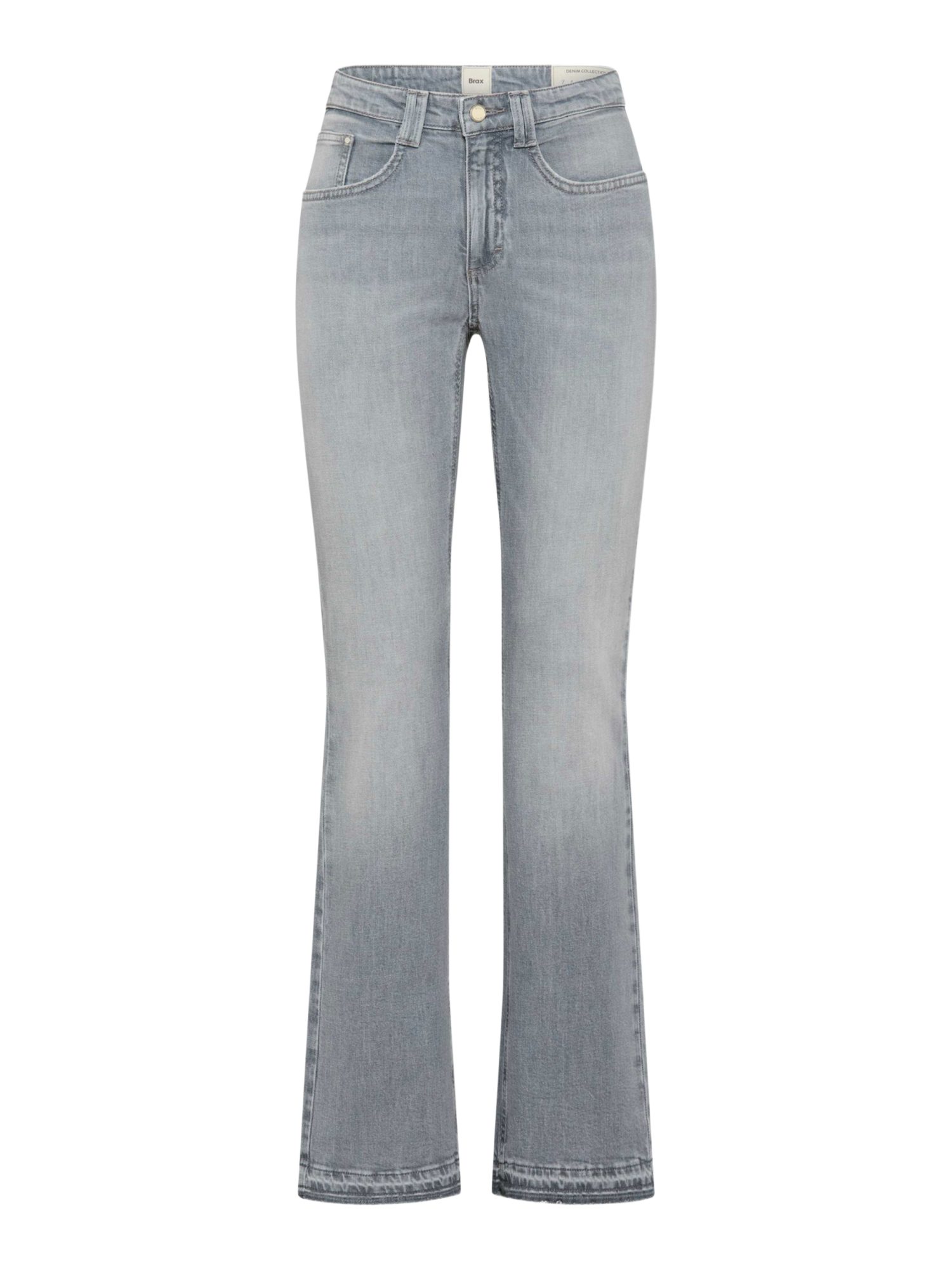 Brax 5-Pocket-Jeans grau,Casual,Baumwolle,Unifarben,Bootcut,Mittel