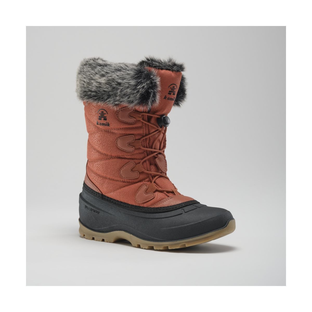 Kamik Momentum 3 - Winter Boots - Women Winterstiefel Stylische Damen-Winterstiefel mit wasserdichtem Nylon, Kunstfell und