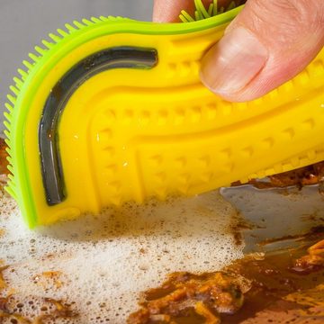 Kochblume Reinigungsbürste Scrubby PLUS, harte Seite für hartnäckigen Schmutz