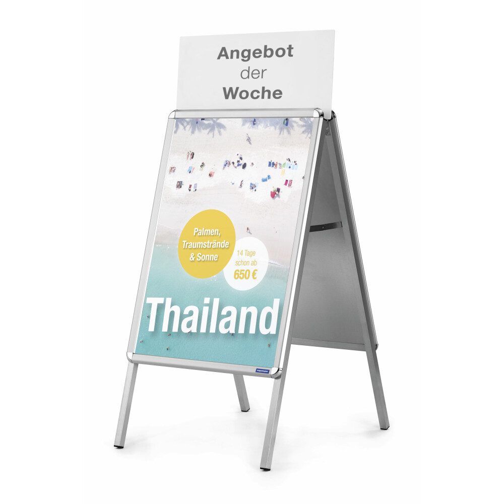 magnetoplan® Einzelrahmen Kundenstopper Topschild, (1 St)