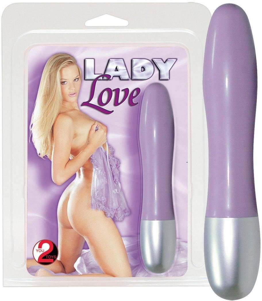 Love“ Rillen Mini-Vibrator You2Toys „Lady mit Minivibrator