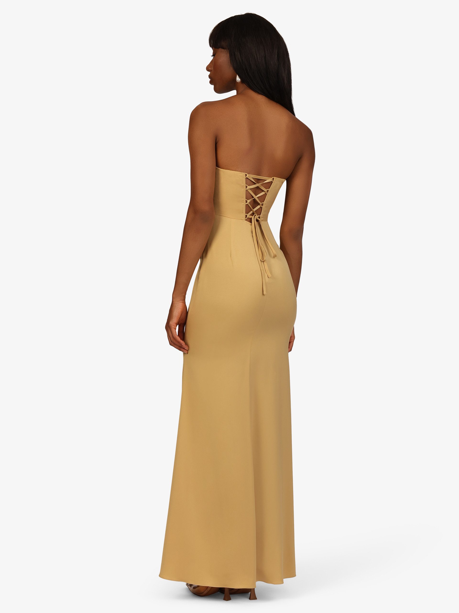 Kraimod Abendkleid mit Raffung an der Hüfte