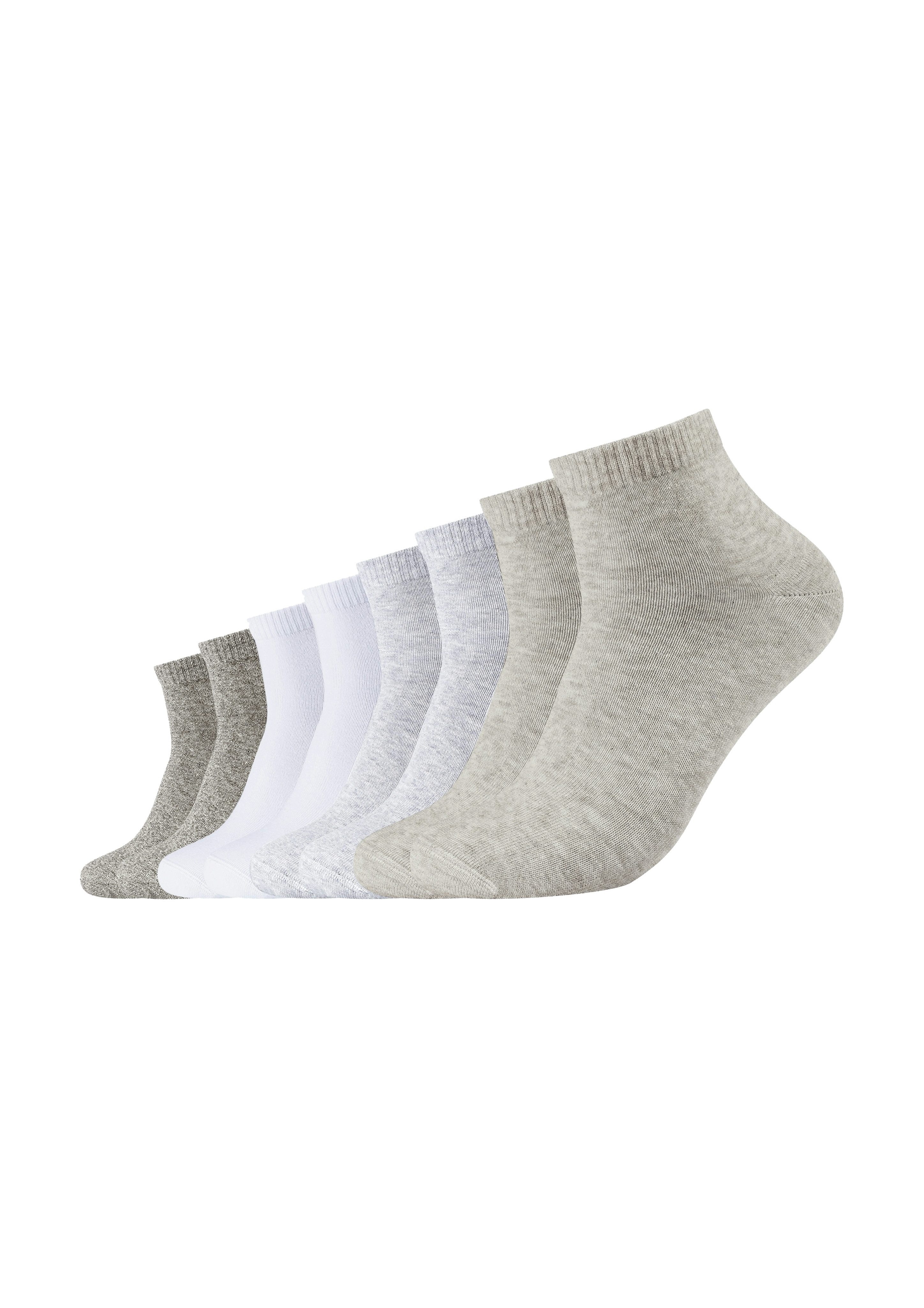 s.Oliver Kurzsocken essentials (8-Paar) mit pflegeleichtem Materialmix
