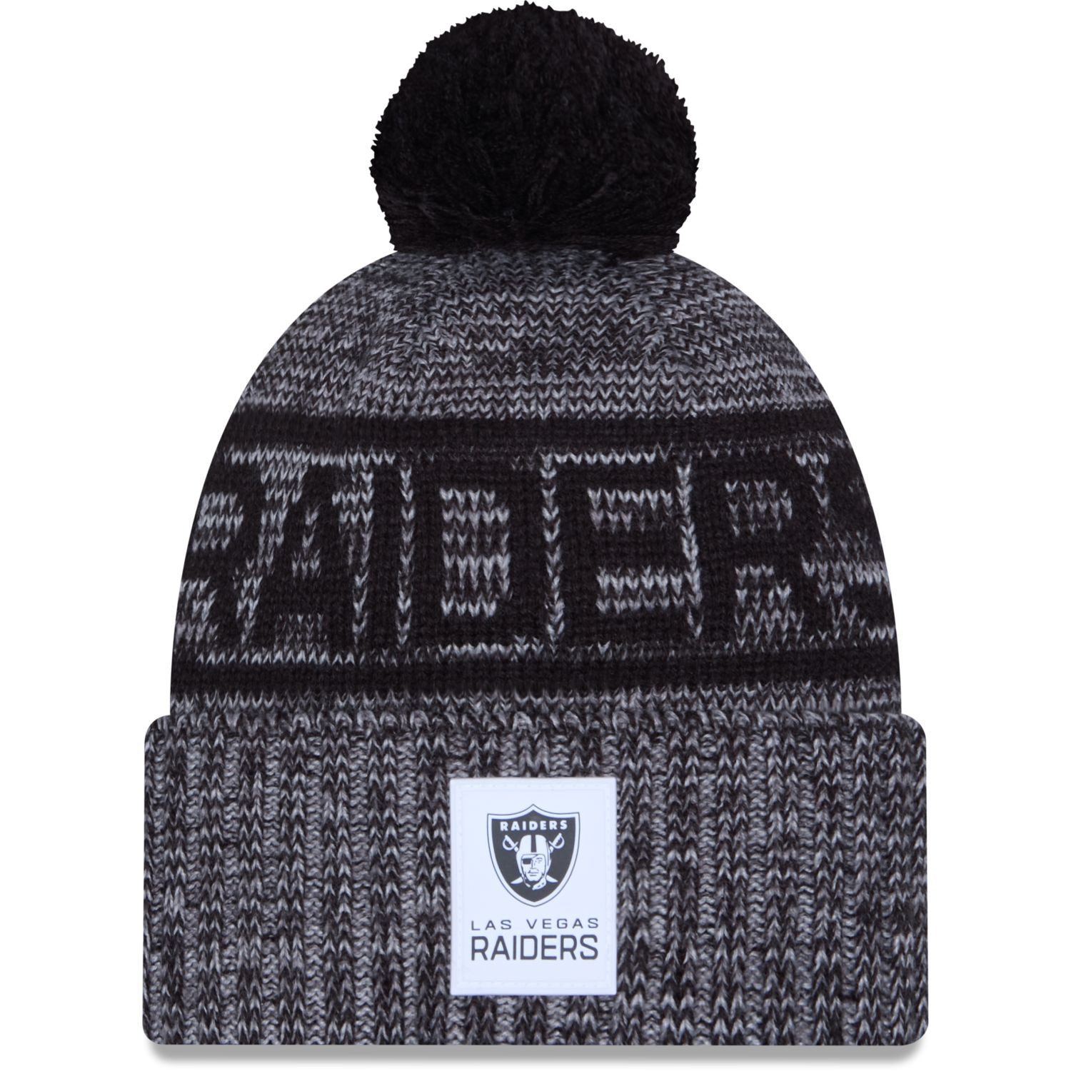 Fleecemütze Bommel SIDELINE Las Vegas Raiders