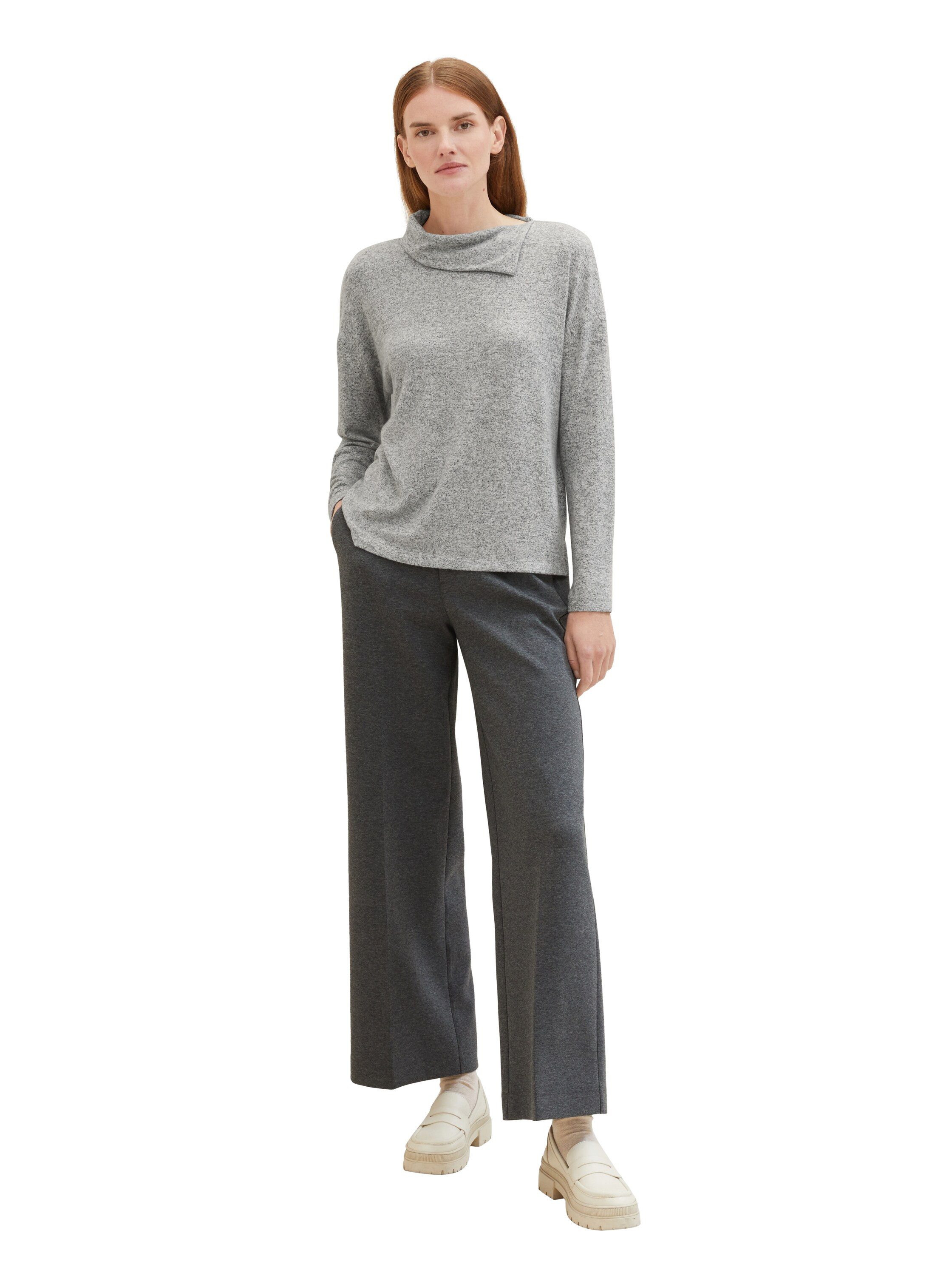 TOM TAILOR Langarmshirt Langarmshirt mit Rollkragen