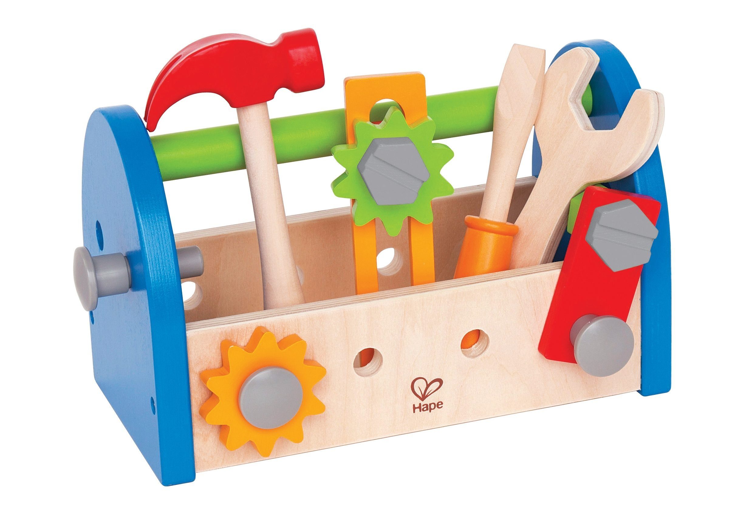 Hape Spielwerkzeugkoffer, (17-tlg), aus Holz